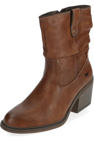 Mustang Stiefelette Lederimitat Cowboy Stiefelette - Verkäufer: S4S Commerce