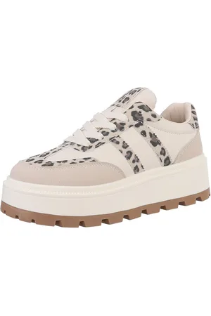 Ital-Design Damen Low-Top Freizeit Sneaker (88671759) Keilabsatz/Wedge Sneakers Low in Beige - Verkäufer: