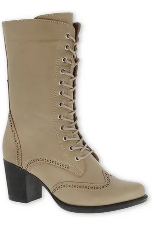 Andrea Conti Trachtenstiefel Damen - GIORDANA - taupe Stiefelette - Verkäufer: Alpenwahnsinn Tracht & Lifestyle