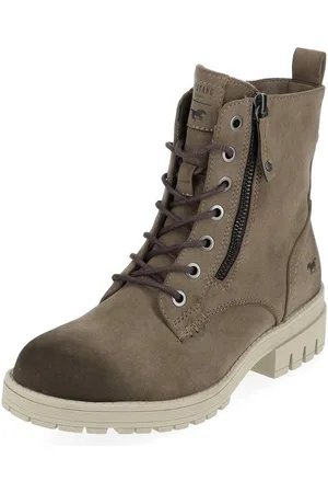 Mustang Stiefelette Lederimitat Schnürstiefelette - Verkäufer: S4S Commerce