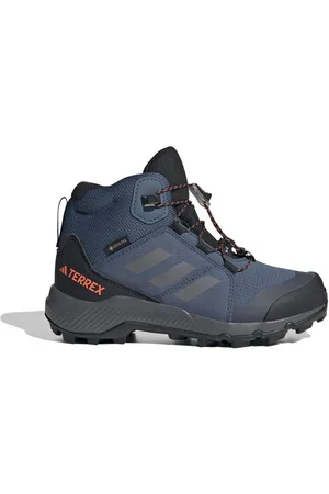 adidas Organizer Mid GTX - Kinder Wanderschuh - Blau/Grau/Schwarz Wanderschuh - Verkäufer: beim-schaeftlmaier