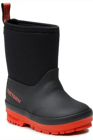Tretorn Gummistiefel Kulig Neoprene 473294 Black/Burnt Orange 17 Gummistiefel - Verkäufer: Modivo_de