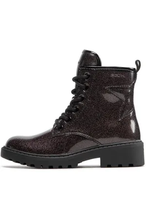 Geox Schnürstiefeletten J Casey G.G J9420G 000KC C1014 S Dk Silver Schnürstiefelette - Verkäufer: Modivo_de