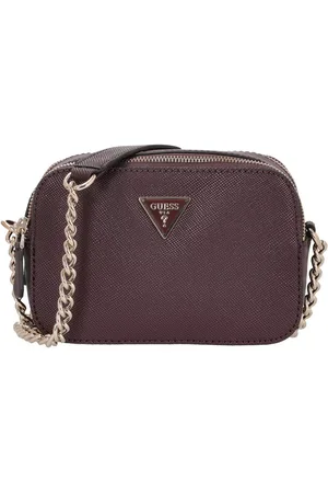Guess Umhängetasche Noelle Crossbody - Umhängetasche 21 cm (aubergine) - Verkäufer: Markenkoffer