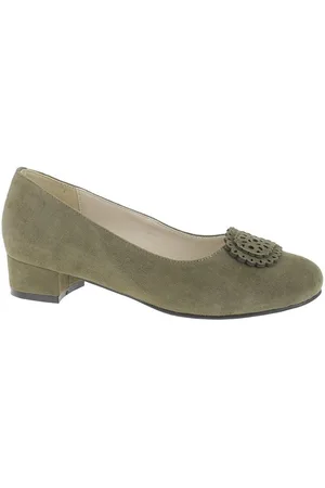 Hirschkogel by Andrea Conti Damen Trotteur kaki - Pumps - Verkäufer: Trachtendreams
