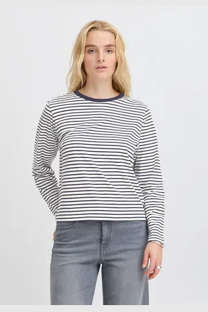 Ichi Longsleeve IHMIRA LOOSE LS3 Klassisches Langarmshirt - Verkäufer: meinemarkenmode