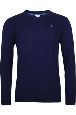 U.S. Polo Assn. Strickpullover Pullover V-Neck Sweater (1-tlg) - Verkäufer: fashioncore