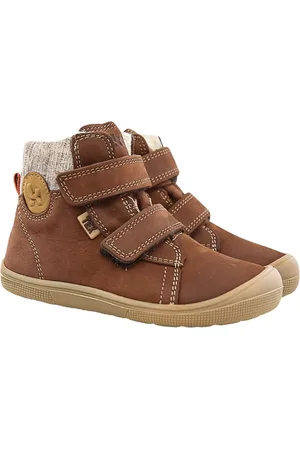 Koel Stiefel Barfußschuhe Dean Tex Wasserdicht Leder Wolle Braun Schnürstiefelette - Verkäufer: Alex und Elis Kinderschuhe
