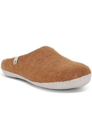 Egos Unisex Filzpantoffel mit Ledersohle Pantoffel Hausschuh - Verkäufer: scandinavian-lifestyle