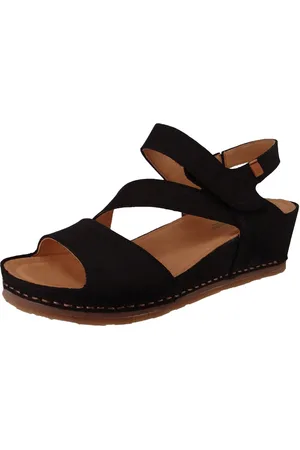 El Naturalista N5852 Picual Keil Black Sandale - Verkäufer: Schuhkings