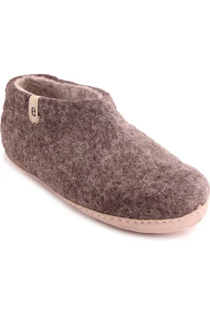 Egos Unisex Filzschuh mit Ledersohle Hausschuh - Verkäufer: scandinavian-lifestyle
