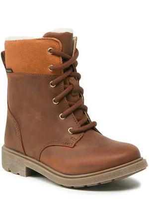 Clarks Stiefel Astrol Fur Gtx Gore-Tex 261686226 Brown Leather Stiefel - Verkäufer: Modivo_de