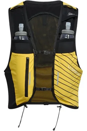 La Sportiva Laufjacke Mountain Running Ultra Trail Vest 10L - Laufweste (yellow/black, M) - Verkäufer: Markenkoffer