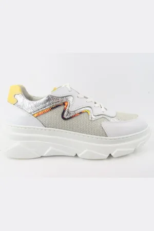 Nero Giardini Weiss silber Sneaker Schuhhaus Otto Cronauer