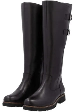 Remonte Winterstiefel, Blockabsatz, Stiefel, Langschaftstiefel mit Innenreißverschluss
