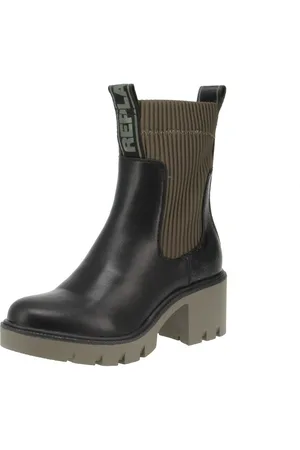 Replay GWN68.C0008S-1659BlackMilGrn-37 Stiefel - Verkäufer: Schuhfieber