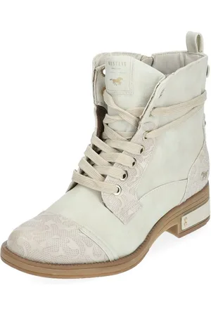 Mustang Stiefelette Lederimitat Schnürstiefelette - Verkäufer: S4S Commerce