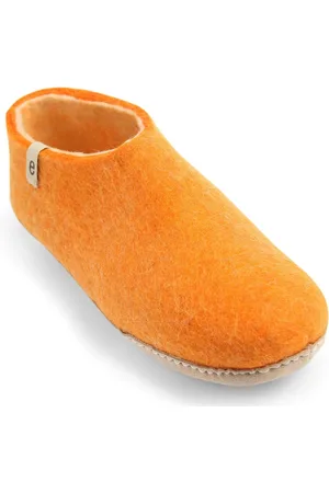 Egos Unisex Filzschuh mit Ledersohle Hausschuh - Verkäufer: scandinavian-lifestyle
