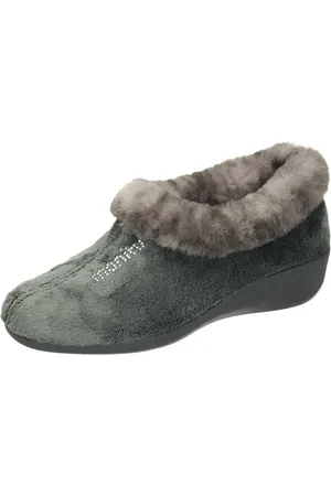 Manitu Hausschuhe Hausschuh aus Flauschstoff - Verkäufer: PS shoe fashion GmbH