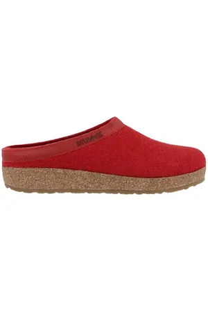 Haflinger Torben Grizzly Clog (1-tlg) Clogs - 100% reiner Wollfilz, Anatomisches Korkfußbett - Verkäufer: simply4you