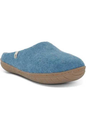 Egos Unisex Filzpantoffel mit Kautschuksohle Pantoffel Hausschuh - Verkäufer: scandinavian-lifestyle