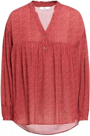 0039 Italy Blusentop Damen Blusen, Damen Viskose Blusen Top Aua softer Viskose, allover Print - Verkäufer: evoox