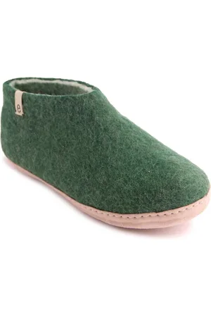 Egos Unisex Filzschuh mit Ledersohle Hausschuh - Verkäufer: scandinavian-lifestyle