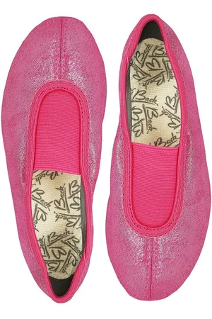 Beck Schläppchen Chic mit Ristgummi, Glanzsatin Gymnastikschuh Mit Ristgummi - Verkäufer: