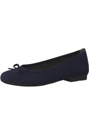 Jana Ballerines Femme Vegan - Large Coupe - Confort Pieds Larges - Semelle Souple