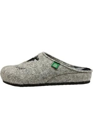 DR. BRINKMANN Herren Pantoffel Draufgänger 220043-91 hellgrau Hausschuh - Verkäufer: DerSchuhhaendler