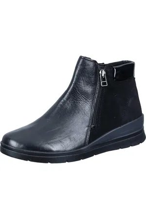 Comfortabel Stiefeletten Stiefelette aus Veloursleder - Verkäufer: PS shoe fashion GmbH