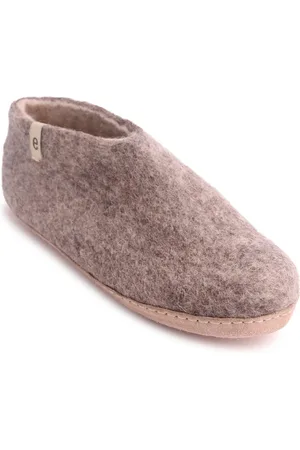 Egos Unisex Filzschuh mit Ledersohle Hausschuh - Verkäufer: scandinavian-lifestyle