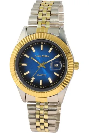Alain Miller Quarzuhr 2800099 Herrenuhr mit Metallband - Verkäufer: Shaghafi GmbH