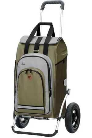 ASTRID ANDERSEN Einkaufstrolley Royal Shopper Hydro 2.0 khaki, Thermofach 8 Liter, klappbar, belastbar bis 50kg, wasserabweisend - Verkäufer: Easy-Trolley