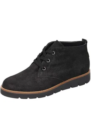 Comfortabel Stiefeletten Schnürstiefelette aus Nubukleder - Verkäufer: PS shoe fashion GmbH