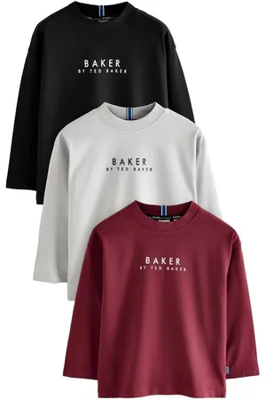 Ted Baker Langarmshirt Langarmshirts im 3er-Pack (3-tlg) - Verkäufer: Next Germany GmbH