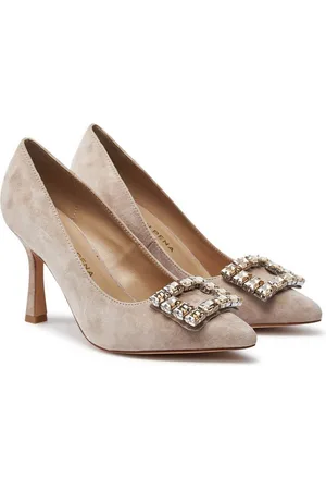 Alma en Pena High Heels I240341 Beige High-Heel-Stiefel - Verkäufer: Modivo_de