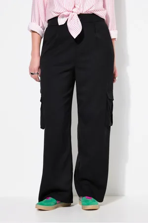 STUDIO UNTOLD Funktionshose Cargohose High Waist Wide Legs Cargotaschen - Verkäufer: Popken Fashion Group