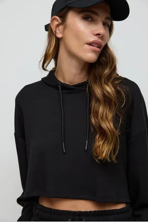 No Matter What Apparel Sweatshirt Weiches Kapuzen-Crop-Sweatshirt - Verkäufer: MegaMerchant