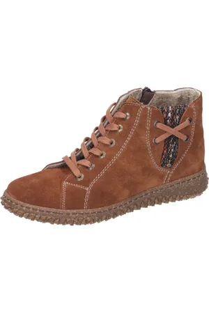 Comfortabel Stiefeletten Schnürstiefelette aus Nubukleder - Verkäufer: PS shoe fashion GmbH