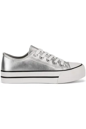 DeeZee Sneakers aus Stoff Mädchen CSS20531-02 Silber Sneaker - Verkäufer: Modivo_de