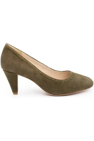 Hirschkogel by Andrea Conti Trachtenpumps - DALIA - khaki, anthrazit Pumps - Verkäufer: Alpenwahnsinn Tracht & Lifestyle