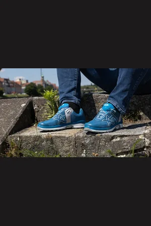 HAIX CONNEXIS Air low blau/silber Wanderschuh - Verkäufer: POTTHOFF - ONLINE