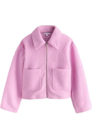 Next Kurzmantel Strukturierte, kurze Jacke mit Reißverschluss (1-tlg) - Verkäufer: Germany GmbH