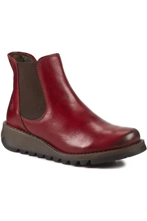 Fly London Klassische Stiefeletten Salvfly P143195004 Rug Red Stiefel - Verkäufer: Modivo_de