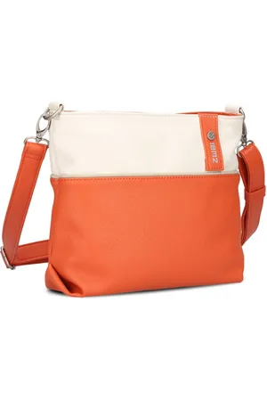 Zwei Umhängetasche Jana J8 - Schultertasche 27 cm (papaya) - Verkäufer: Markenkoffer