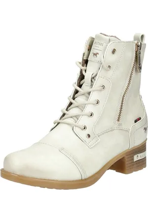 Mustang Stiefelette Lederimitat Schnürstiefelette - Verkäufer: S4S Commerce