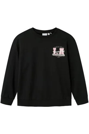 NAME IT Sweatshirt Bequemes Rundhals Sweatshirt Cooles Design Pullover NKFVILOUI LS RLX SWEAT BRU - Verkäufer: ARIZONAS