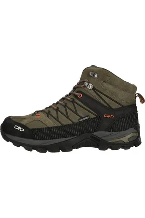 CMP RIGEL MID TREKKING SHOES WP OLIVE-FLAME Trekkingschuh - Verkäufer: Intersport Drucks