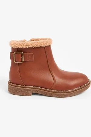 Next Lederstiefeletten mit Schnalle Stiefelette (1-tlg) - Verkäufer: Germany GmbH
